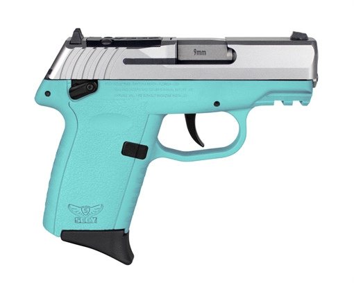 Picture of SCCY CPX-1 GEN3 HGA 9MM 3.1IN BBL AMBI SAFETY SCCY BLUE/SS 2-10RD RED DOT READY CPX-1TTSBRDRG3 CPX1TTSBRDRG3