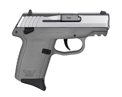 Picture of SCCY INDUSTRIES 9MM TT SLIDE S-GRY GRIP DOUBLE SIDED SAFETY 10RD GEN 3 CPX-1TTSGG3 CPX1TTSGG3