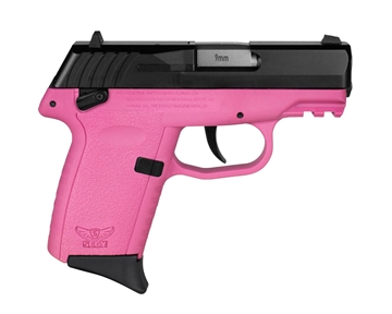 Picture of SCCY CPX-1 GEN3 HGA 9MM 3.1IN BBL AMBI SAFETY PINK/BLACK 2-10RD CPX-1CBPKG3 CPX1CBPKG3