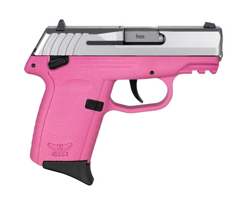 Picture of SCCY INDUSTRIES 9MM TT SLIDE PNK GRIP DOUBLE SIDED SAFETY 10RD GEN 3 CPX-1TTPKG3 CPX1TTPKG3