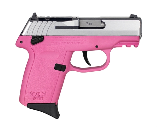 Picture of SCCY CPX-1 GEN3 HGA 9MM 3.1IN BBL AMBI SAFETY PINK/SS 2-10RD RED DOT READY CPX-1TTPKRDRG3 CPX1TTPKRDRG3