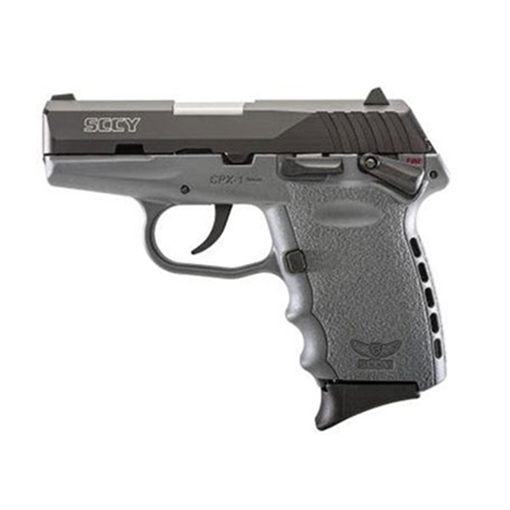 Picture of Sccy Industries SCCY CPX-1 CBSG 9MM BLACK/SNIPER GRAY (DOUBLE SIDED SAFETY) CPX1-CBSG