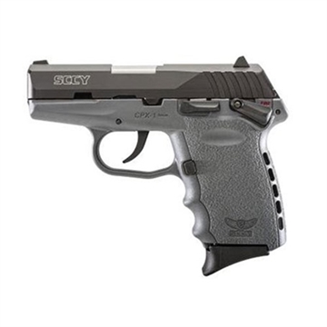 Picture of Sccy Industries SCCY CPX-1 CBSG 9MM BLACK/SNIPER GRAY (DOUBLE SIDED SAFETY) CPX1-CBSG