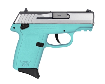 Picture of SCCY INDUSTRIES 9MM TT SLIDE S-BLU GRIP DOUBLE SIDED SAFETY 10RD GEN 3 CPX-1TTSBG3 CPX1TTSBG3