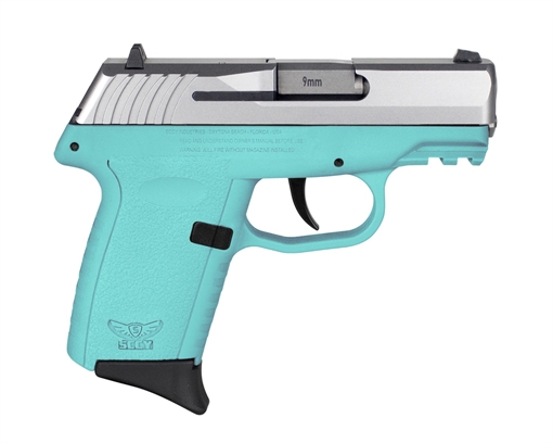Picture of SCCY INDUSTRIES 9MM TT SLIDE S-BLU GRIP NO EXTERNAL SAFETY 10RD GEN 3 CPX-2TTSBG3 CPX2TTSBG3
