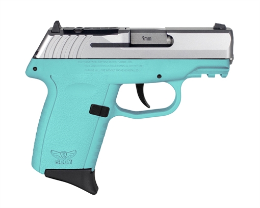 Picture of SCCY CPX-2 GEN3 HGA 9MM 3.1IN BBL NO SAFETY SCCY BLUE/SS 2-10RD RED DOT READY CPX-2TTSBRDRG3 CPX2TTSBRDRG3