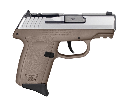 Picture of SCCY CPX-2 GEN3 HGA 9MM 3.1IN BBL NO SAFETY DARK EARTH/SS 2-10RD RED DOT READY CPX-2TTDERDRG3 CPX2TTDERDRG3