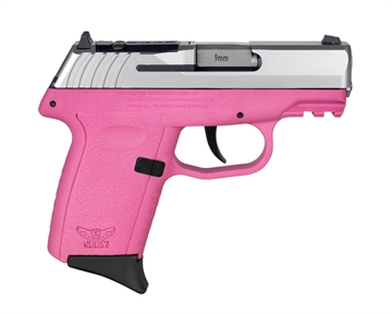 Picture of SCCY CPX-2 GEN3 HGA 9MM 3.1IN BBL NO SAFETY PINK/SS 2-10RD RED DOT READY CPX-2TTPKRDRG3 CPX2TTPKRDRG3