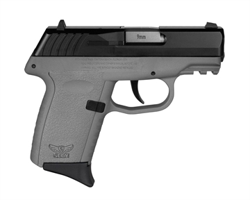 Picture of SCCY INDUSTRIES 9MM BLK SLIDE S-GRY GRIP NO EXTERNAL SAFETY 10RD GEN 3 CPX-2CBSGG3 CPX2CBSGG3