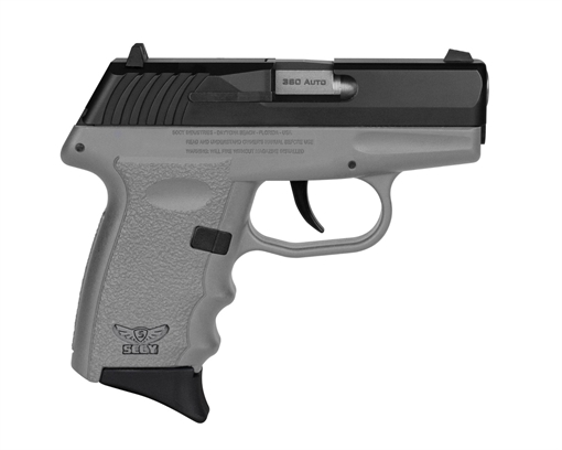 Picture of SCCY CPX-3 Sub-Compact Pistol - Black / Gray CPX-3CBSGG3