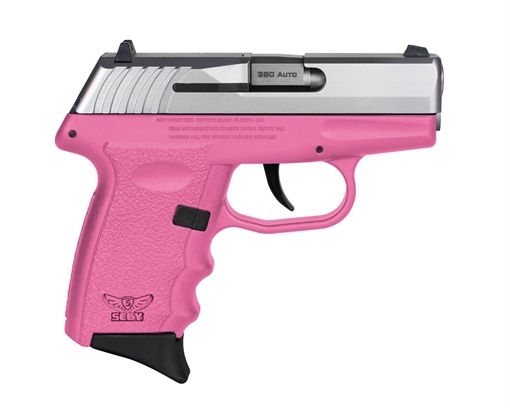 Picture of SCCY CPX-3 Sub-Compact Pistol - Stainless / Pink CPX-3TTPKG3