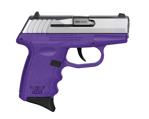 Picture of SCCY CPX-3 Sub-Compact Pistol - Stainless / Purple CPX-3TTPUG3