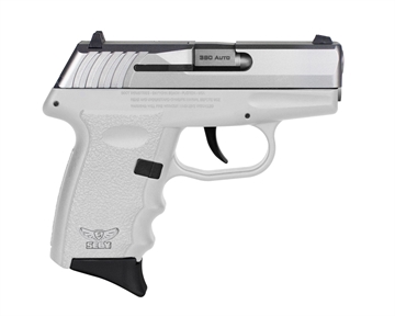 Picture of SCCY CPX-3 Sub-Compact Pistol - Stainless / White CPX-3TTWTG3