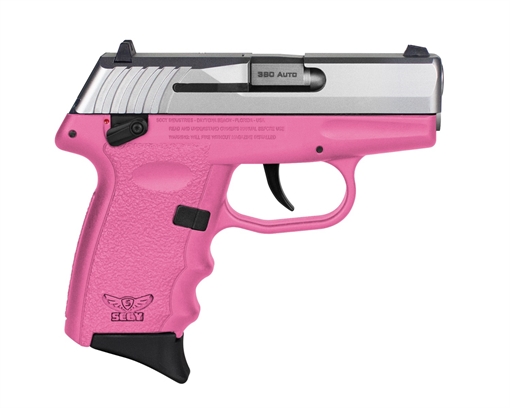 Picture of SCCY CPX-4 Sub-Compact Pistol - Stainless / Pink CPX-4TTPKG3