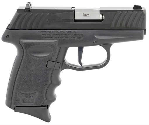 Picture of SCCY DVG1CBBKRDRD 9MM PST BL/BLK STIKER DVG-1CBBKRDR