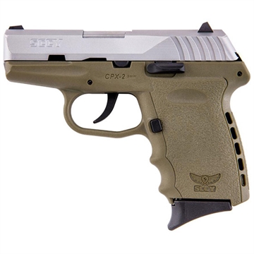 Picture of SCCY INDUSTRIES CPX-2 9MM 3.1 10RD FDE DUO TONE NO SAFETY CPX2TTDE