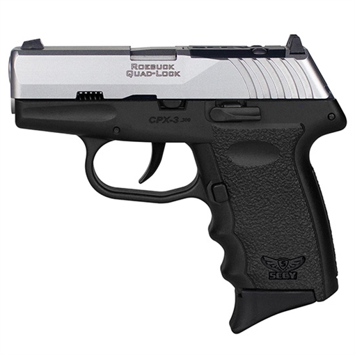 Picture of SCCY CPX-3 HGA 380 AUTO 2.96IN BBL NO SAFETY BLACK/SS 2-10RD RED DOT READY CPX-3TTBKRDR CPX3TTBKRDRG3