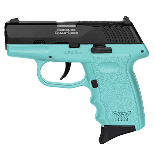 Picture of SCCY CPX-3 HGA 380 AUTO 2.96IN BBL NO SAFETY SCCY BLUE/BLACK 2-10RD RED DOT READY CPX-3CBSBRDR CPX3CBSBRDR