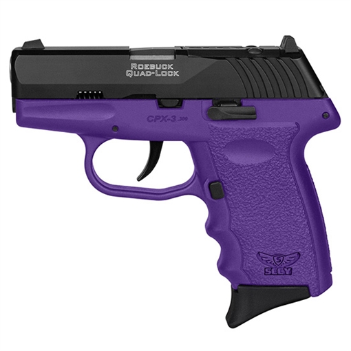 Picture of SCCY CPX-3 HGA 380 AUTO 2.96IN BBL NO SAFETY PURPLE/BLACK 2-10RD RED DOT READY CPX-3CBPURDR CPX3CBPURDR