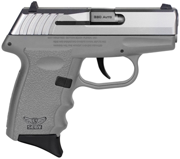 Picture of SCCY CPX-3 HGA 380 AUTO 2.96IN BBL NO SAFETY SNIPER GRAY/SS 2-10RD CPX-3TTSG