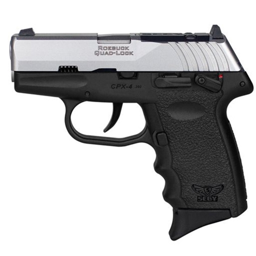 Picture of SCCY CPX-4 HGA 380 AUTO 2.96IN BBL AMBI SAFETY BLACK/SS 2-10RD RED DOT READY CPX-4TTBKRDR CPX4TTBKRDRG3