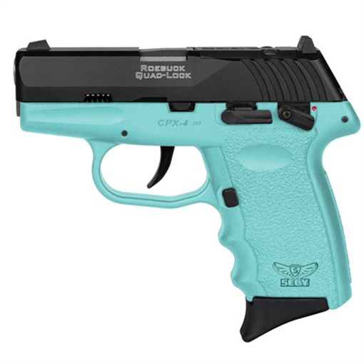Picture of SCCY CPX-4 HGA 380 AUTO 2.96IN BBL AMBI SAFETY SCCY BLUE/BLACK 2-10RD RED DOT READY CPX-4CBSBRDR CPX4CBSBRDRG3