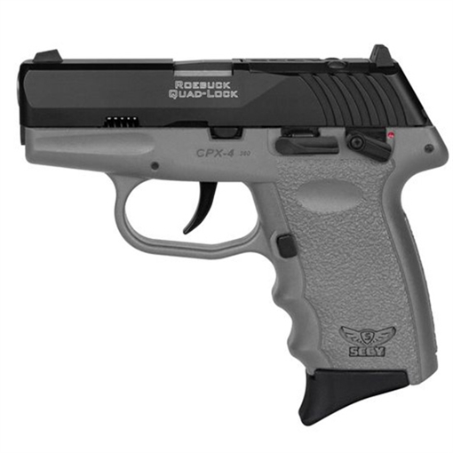 Picture of SCCY CPX-4 HGA 380 AUTO 2.96IN BBL AMBI SAFETY SNIPER GRAY/BLACK 2-10RD RED DOT READY CPX-4CBSGRDR CPX4CBSGRDRG3