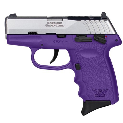 Picture of SCCY CPX-4 HGA 380 AUTO 2.96IN BBL AMBI SAFETY PURPLE/SS 2-10RD RED DOT READY CPX-4TTPURDR CPX4TTPURDRG3