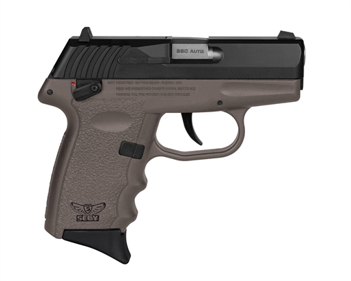 Picture of SCCY CPX-4 HGA 380 AUTO 2.96IN BBL AMBI SAFETY DARK EARTH/BLACK 2-10RD CPX-4CBDE