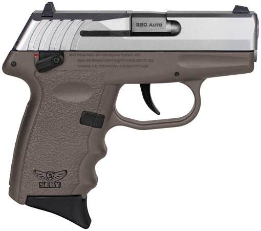 Picture of SCCY CPX-4 HGA 380 AUTO 2.96IN BBL AMBI SAFETY DARK EARTH/SS 2-10RD CPX-4TTDE