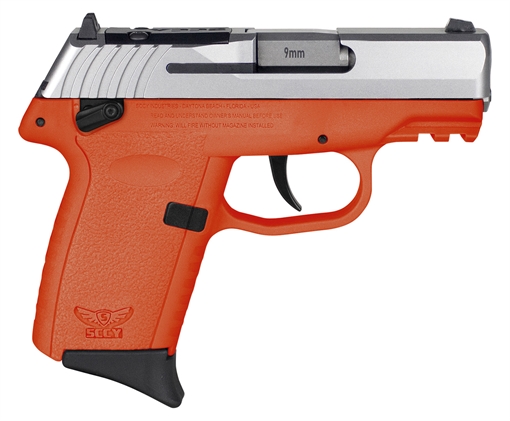 Picture of SCCY 9MM PST TT/ORG GRP D/S SAFETY CPX1TTORRDRG3
