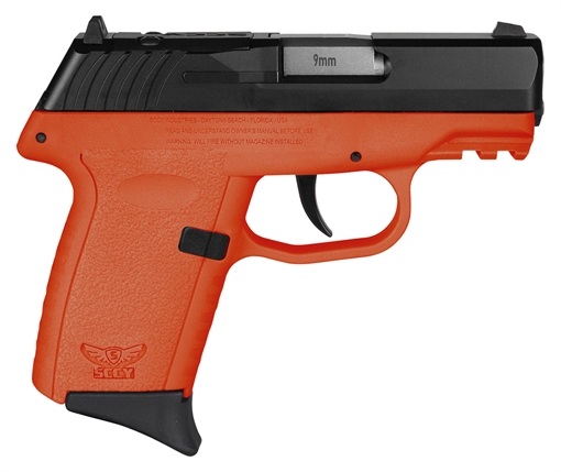 Picture of SCCY 9MM PST BL/ORG GRP NO SAFETY CPX2CBORRDRG3