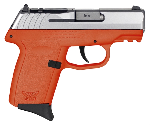 Picture of SCCY 9MM PST TT/ORG GRP NO SAFETY CPX2TTORRDRG3