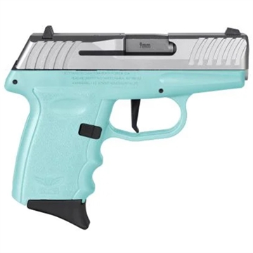 Picture of SCCY DVG-1 HGA 9MM 3.1IN BBL STRIKER FIRED NO SAFETY SCCY BLUE/SS 2-10RD DVG-1TTSB