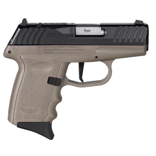 Picture of SCCY DVG-1 HGA 9MM 3.1IN BBL STRIKER FIRED NO SAFETY DARK EARTH/BLACK 2-10RD RED DOT READY DVG-1CBDERDR