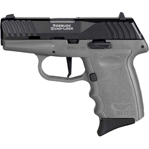 Picture of SCCY DVG-1 HGA 9MM 3.1IN BBL STRIKER FIRED NO SAFETY SNIPER GRAY/BLACK 2-10RD DVG-1CBSG