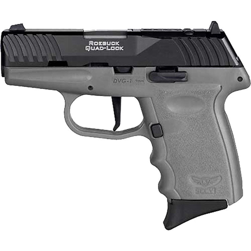 Picture of SCCY DVG-1 HGA 9MM 3.1IN BBL STRIKER FIRED NO SAFETY SNIPER GRAY/BLACK 2-10RD RED DOT READY DVG-1CBSGRDR