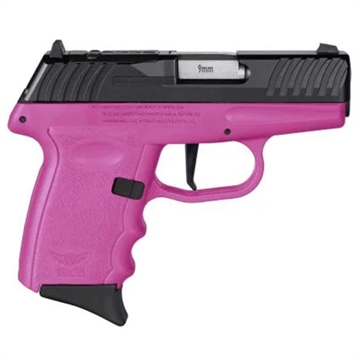 Picture of SCCY DVG-1 HGA 9MM 3.1IN BBL STRIKER FIRED NO SAFETY PINK/BLACK 2-10RD RED DOT READY DVG-1CBPKRDR