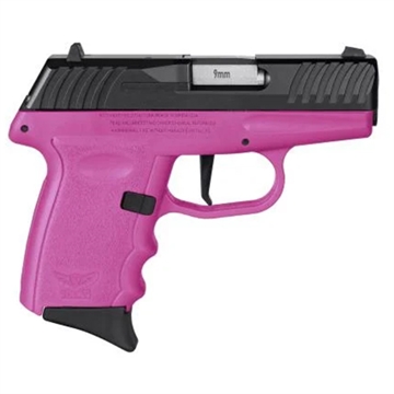 Picture of SCCY DVG-1 HGA 9MM 3.1IN BBL STRIKER FIRED NO SAFETY PINK/BLACK 2-10RD DVG-1CBPK