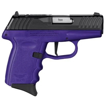 Picture of SCCY DVG-1 HGA 9MM 3.1IN BBL STRIKER FIRED NO SAFETY PURPLE/BLACK 2-10RD RED DOT READY DVG-1CBPURDR