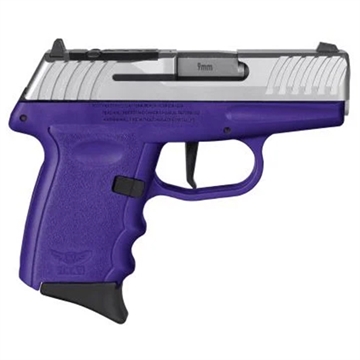 Picture of SCCY DVG-1 HGA 9MM 3.1IN BBL STRIKER FIRED NO SAFETY PURPLE/SS 2-10RD RED DOT READY DVG-1TTPURDR