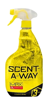 Picture of Scent-A-Way Max Odor Control Odor Eliminator Odorless Scent 12 oz Trigger Spray 07740
