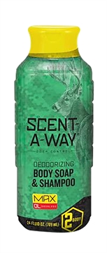 Picture of Scent-A-Way Max Green Soap Odor Eliminator Odorless Scent Vegetable Proteins 24 oz Liquid 07756