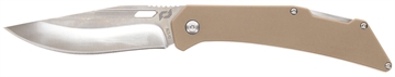 Picture of Schrade Slingshot Lockback Folder 4" Recurve Clip Point/Satin AUS-10 Blade 5" G10 Handle 1159301