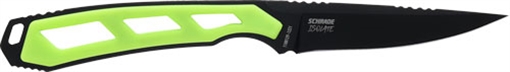 Picture of SCHRADE KNIFE ISOLATE CAPER FIXED 3" AUS-10 BLACK/GREEN 1159295