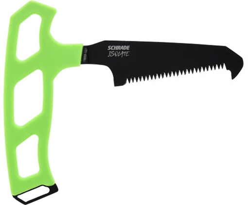 Picture of SCHRADE KNIFE ISOLATE SMALL BONE SAW 3" T-HANDLE SK5 GREEN 1184040