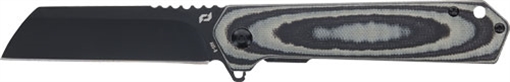 Picture of SCHRADE KNIFE LATERAL FOLDER 3.25" AUS-10 BLACK/GREY LAM 1159291
