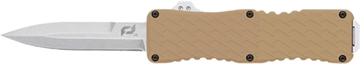 Picture of SCHRADE KNIFE UPROAR D/A OTF 3" D2 BAYONET POINT FDE/SS 1237361 198700004487