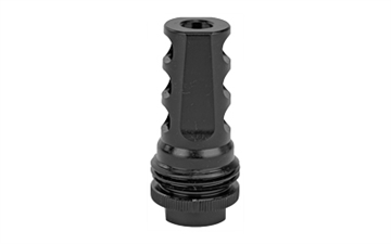 Picture of SilencerCo ASR Muzzle Brake Black Nitride 9/16x24 RH Threads 30 Cal AC1276