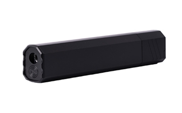 Picture of SilencerCo 45 Osprey 2.0, Pistol Suppressor, 9MM to 45 ACP & 300 BLK Subsonic, 7.90", Aluminum and Stainless Steel, Black Finish SU5185